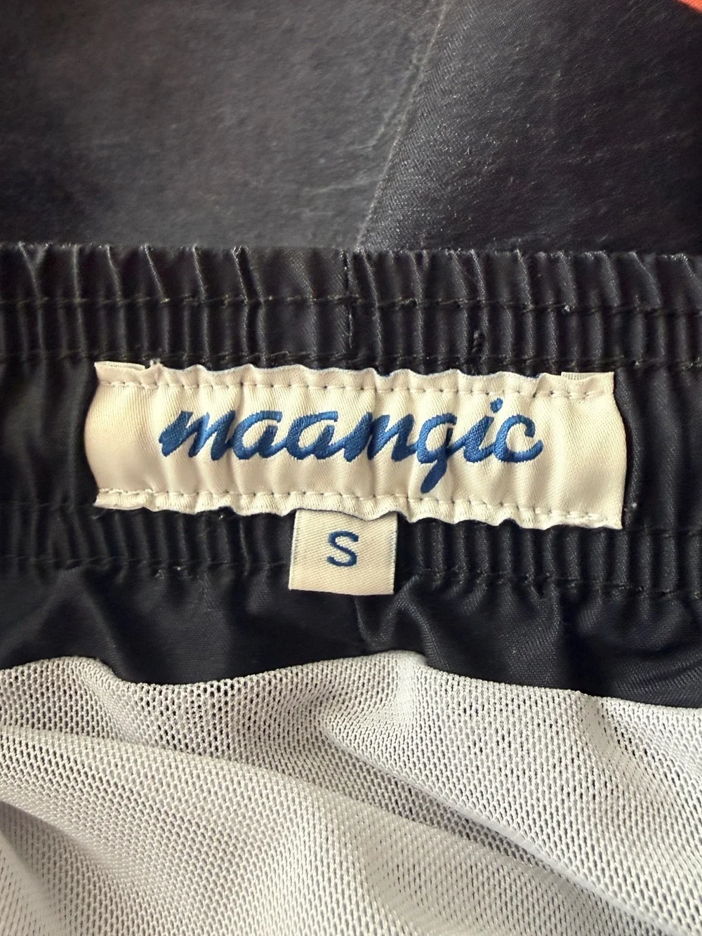 Maamgic LinedSwim Shorts Medium Men Sharks Print Beach Swimming 5